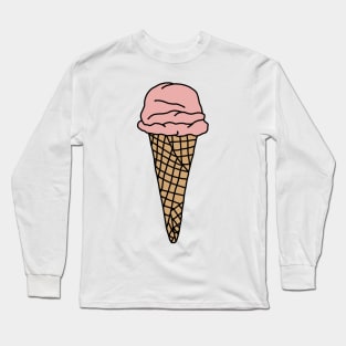 strawberry and coconut water sherbet (v), salt and straw Long Sleeve T-Shirt